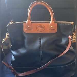 Dooney & Bourke CF454 Black Convertible Shopper